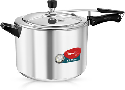 Pigeon Classic and 10 L Inner Lid Induction Bottom Pressure Cooker(Aluminium)