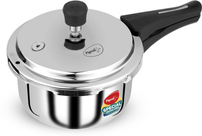Pigeon Special and 3 L Outer Lid Induction Bottom Pressure Cooker(Stainless Steel)