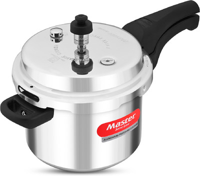 Master Deluxe 3 L Outer Lid Pressure Cooker(Aluminium)