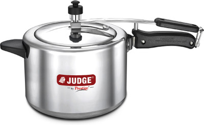 Judge by TTK Prestige Deluxe 5 L Inner Lid Induction Bottom Pressure Cooker(Aluminium)