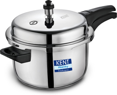 KENT SS Outer Lid 5 L Outer Lid Induction Bottom Pressure Cooker(Stainless Steel)