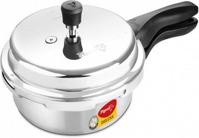 Pigeon Deluxe 2 L Outer Lid Pressure Cooker(Aluminium)