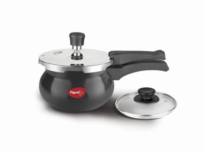 Pigeon Titanium and 2 L Outer Lid Induction Bottom Pressure Cooker(Hard Anodized)