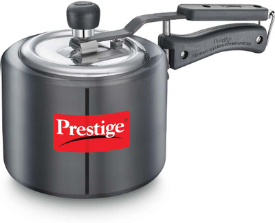 Prestige Nakshatra Duo Plus Svachh 2 L Inner Lid Induction Bottom Pressure Cooker(Hard Anodized)
