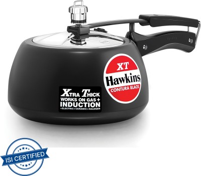 Hawkins Contura Black XT (CXT30) 3 L Inner Lid Induction Bottom Pressure Cooker(Hard Anodized)