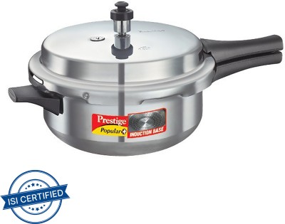 Prestige Popular Plus 4 L Outer Lid Induction Bottom Pressure Cooker(Aluminium)