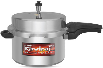 Kaviraj Friendly 12 L Induction Base Pressure Cooker 12 L Outer Lid Induction Bottom Pressure Cooker(Aluminium)