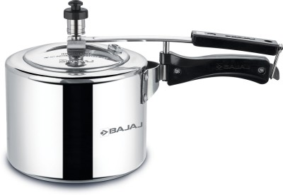 BAJAJ PCX 43 Majesty With Duo Inner Lid 3 L Induction Bottom Pressure Cooker(Aluminium)