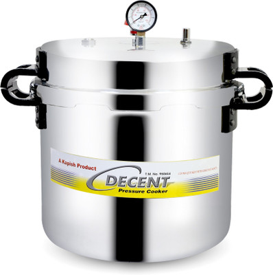 Decent Jumbo Aluminium 30 L Outer Lid Pressure Cooker(Aluminium)