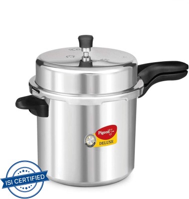 Pigeon Deluxe 12 L Outer Lid Pressure Cooker(Aluminium)