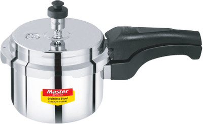 Master Superb 1 L Outer Lid Induction Bottom Pressure Cooker(Stainless Steel)