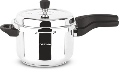 Optima SPC 300 3 L Outer Lid Induction Bottom Pressure Cooker(Stainless Steel)
