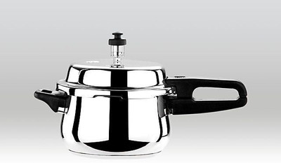Bluefly BLUEFLY 3 L Outer Lid Pressure Cooker(Stainless Steel)