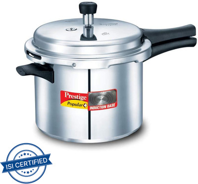 Prestige Popular Plus 3 L Outer Lid Induction Bottom Pressure Cooker(Aluminium)