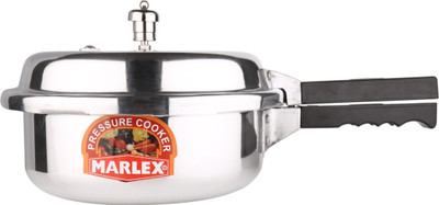 Marlex Sr. Pan with Lid Aluminium Outer Lid Regular Premium 3.5 L Outer Lid Pressure Cooker(Aluminium)
