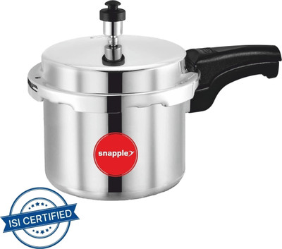 Snapple 3 Liter Aluminium Pressure Cooker 3 L Outer Lid Pressure Cooker(Aluminium)
