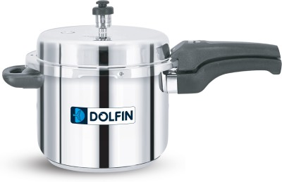 Dolfin Stainless Steel 5 L Induction Bottom Pressure Cooker(Stainless Steel)