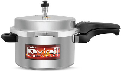 Kaviraj 5 L Outer Lid Induction Bottom Pressure Cooker(Aluminium)