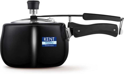 KENT hard anodized 3 L Inner Lid Induction Bottom Pressure Cooker(Hard Anodized)