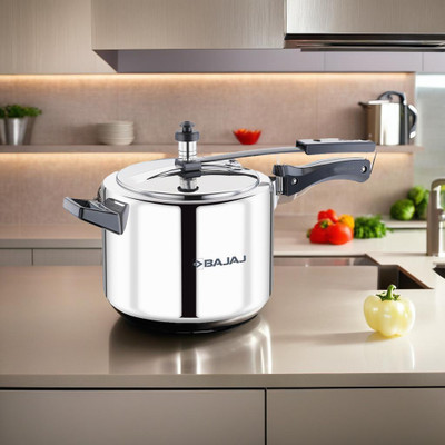 BAJAJ New Shakti 5 L Inner Lid Pressure Cooker(Aluminium)