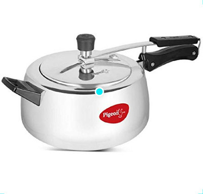 Pigeon Pigeon Mila 5 L Inner Lid Induction Bottom Pressure Cooker(Aluminium)
