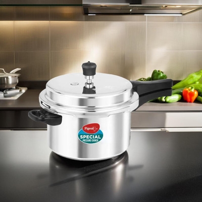 Pigeon Special 5.5 L Outer Lid Pressure Cooker(Aluminium)