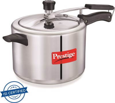 Prestige Nakshatra Plus 5 L Inner Lid Induction Bottom Pressure Cooker(Aluminium)