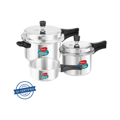 Pigeon Special 2 L, 3 L, 5 L Pressure Cooker (Aluminium)