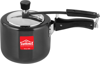 SUMMIT Plain Majestic Hard Anodised 3 L Inner Lid Induction Bottom Pressure Cooker(Aluminium)