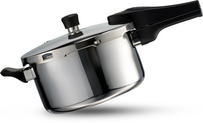Tramontina Aeion + Pressure cooker 1.5 L Outer Lid Induction Bottom Pressure Cooker(Stainless Steel)