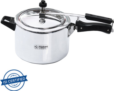 Flipkart SmartBuy Classic 5 L Inner Lid Induction Bottom Pressure Cooker(Aluminium)
