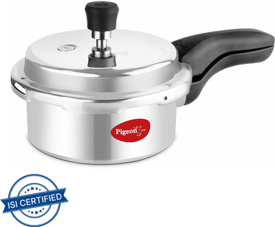 Pigeon Deluxe 2 L Outer Lid Pressure Cooker(Aluminium)
