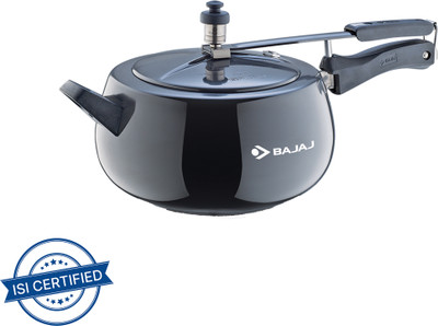 BAJAJ New Shakti 5HD HA Handi With IB 5 L Induction Bottom Pressure Cooker(Hard Anodized)