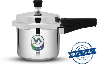 Varaha Classic 3 L Outer Lid Pressure Cooker(Aluminium)