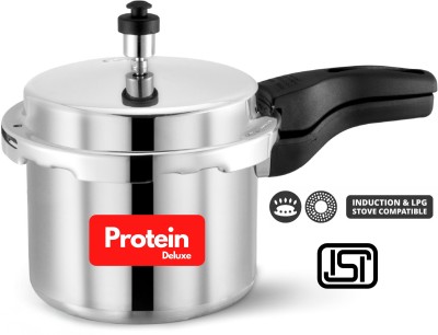 Protein Easy Cook 3 L Outer Lid Induction Bottom Pressure Cooker(Aluminium)