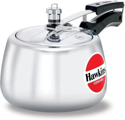 Hawkins Contura Inner Lid Pressure Cooker 3 L Inner Lid Pressure Cooker(Aluminium)