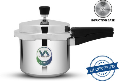 Varaha Classic 3 L Outer Lid Induction Bottom Pressure Cooker(Aluminium)