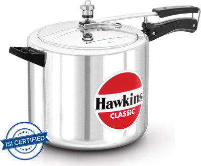 Hawkins Classic (CL10) 10 L Inner Lid Pressure Cooker(Aluminium)