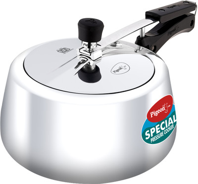 Pigeon Special Plus and 2 L Inner Lid Induction Bottom Pressure Cooker(Aluminium)