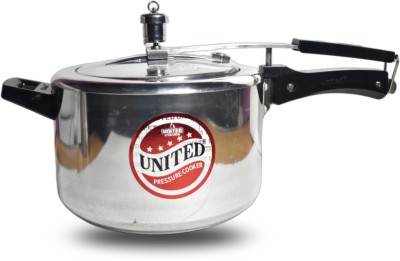 United WITHOUT SEPARATORS 3 L Inner Lid Pressure Cooker(Aluminium)