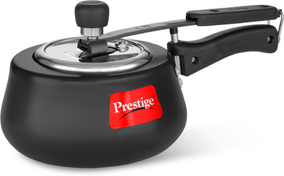 Prestige Svachh Duo Cute 2 L Inner Lid Induction Bottom Pressure Cooker(Hard Anodized)