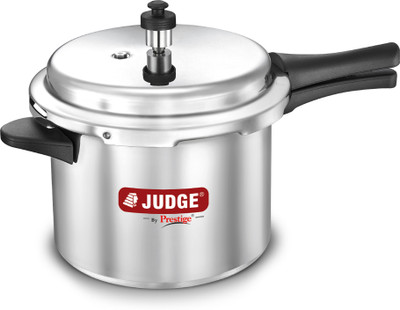 Judge by TTK Prestige Deluxe 5 L Outer Lid Induction Bottom Pressure Cooker(Aluminium)