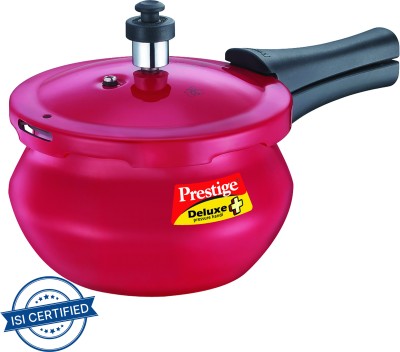 Prestige Deluxe Plus Baby Handi Red 2 L Induction Bottom Pressure Cooker(Aluminium)
