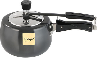 kalyan Belly, Gold Series | Inner Lid | Induction Base | 3L Pressure Cooker 3 L Inner Lid Induction Bottom Pressure Cooker(Hard Anodized)