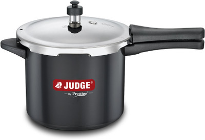 Judge by TTK Prestige Vista 5 L Outer Lid Induction Bottom Pressure Cooker(Hard Anodized)