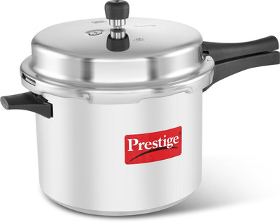 Prestige Popular Plus 10 L Outer Lid Induction Bottom Pressure Cooker(Aluminium)