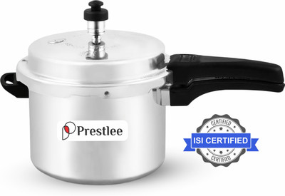 Prestlee PRIME 5 Liter Aluminium Outerlid Pressure Cooker 5 L Outer Lid Pressure Cooker(Aluminium)