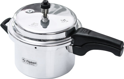 Flipkart SmartBuy Elite 5 L Outer Lid Induction Bottom Pressure Cooker(Aluminium)
