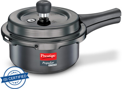 Prestige Popular Svachh HA Deep Lid-Controls Spillage 2 L Outer Lid Pressure Cooker(Hard Anodized)