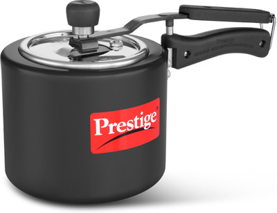 Prestige Nakshatra Duo Plus Svachh 3 L Inner Lid Induction Bottom Pressure Cooker(Hard Anodized)